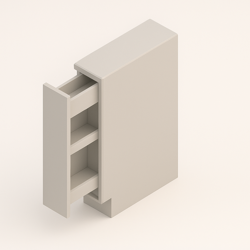 9" Spice Pull Base Rack