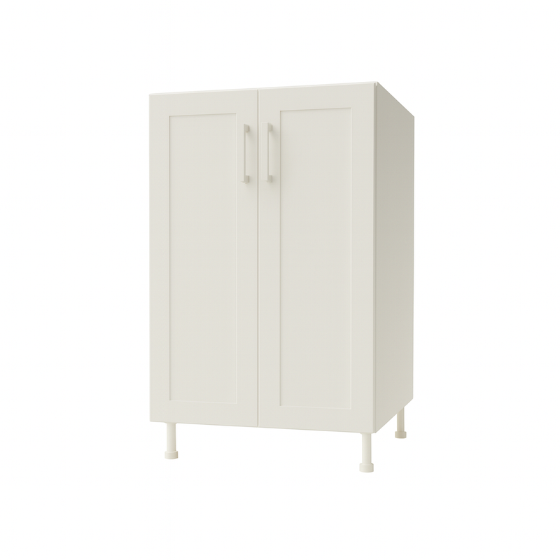 24" Wide Base Cabinet - Painted Doors