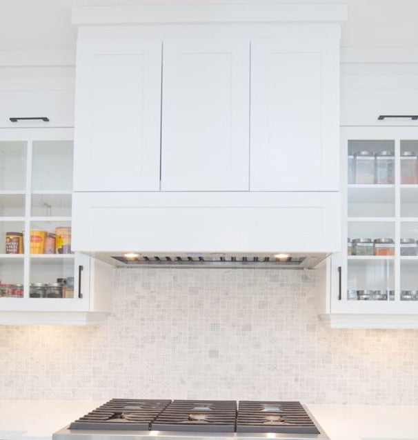 Seamless Shaker Cabinet-Style Hood Cover