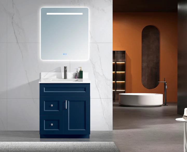 30" Simplicity ( 1 Door/ 2 Drawers Left side) - RTI Vanities