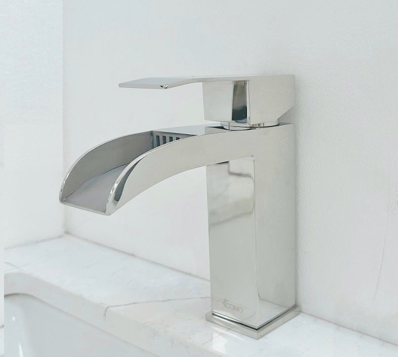 Waterfall Single Hole Vanity Faucet