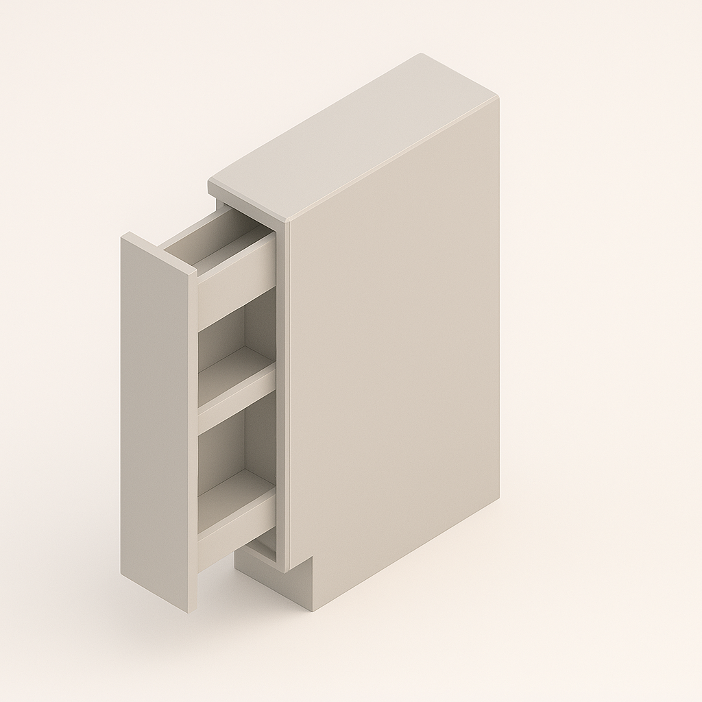 9" Spice Pull Base Rack