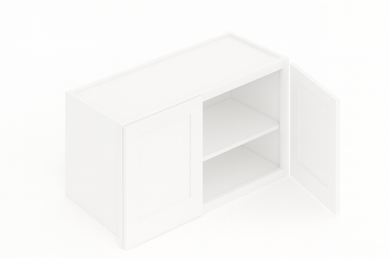 36" Wall Cabinet- 2 Door - 24" Height
