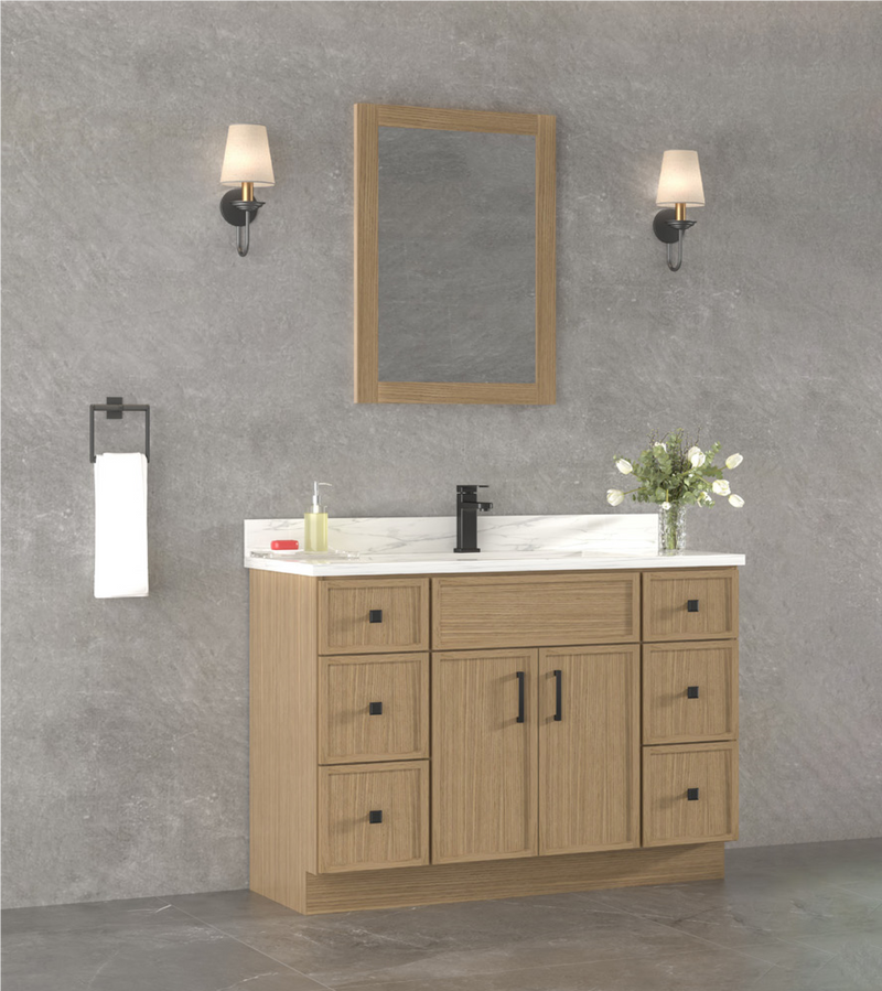 Slim Shaker Solid Wood Vanity- 48"