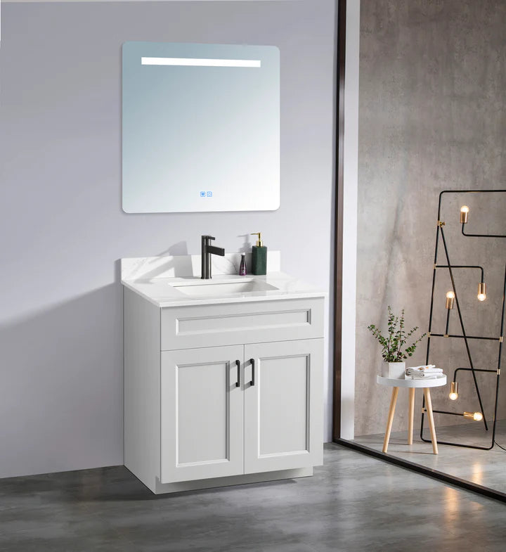30" Freestanding MDF Vanity- 2 Doors