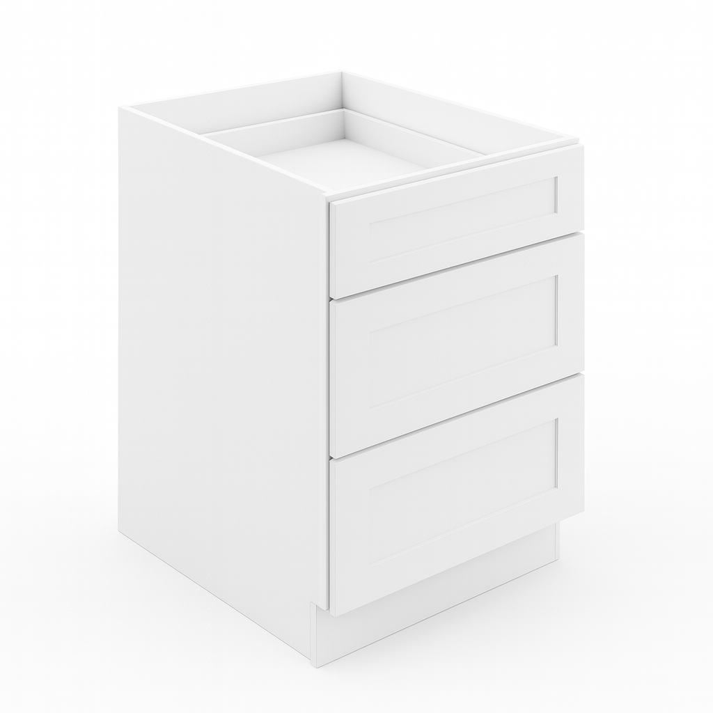 12" Base Cabinet- 3 Drawers