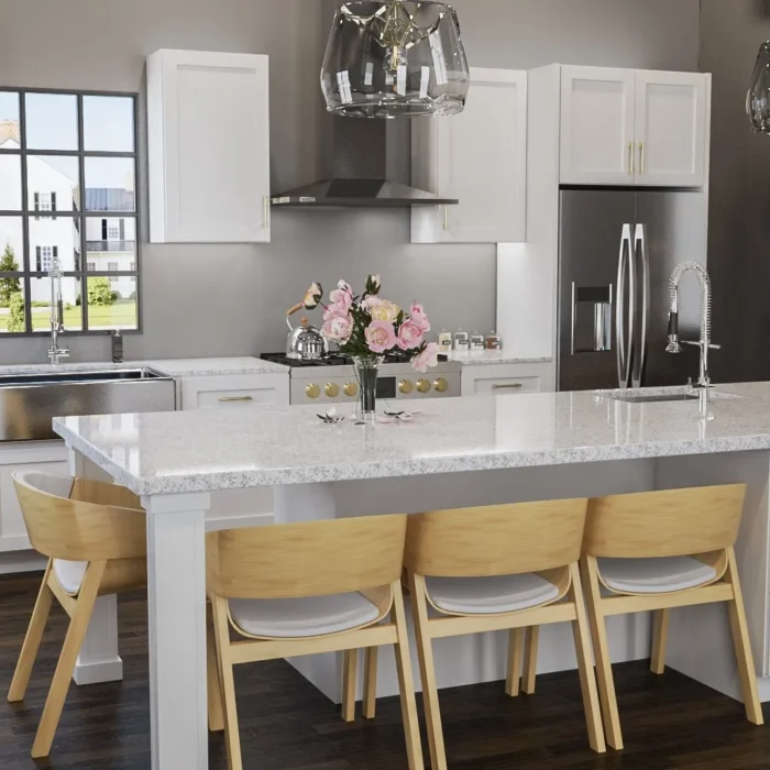 27″ Wall Blind Corner White Shaker Cabinet