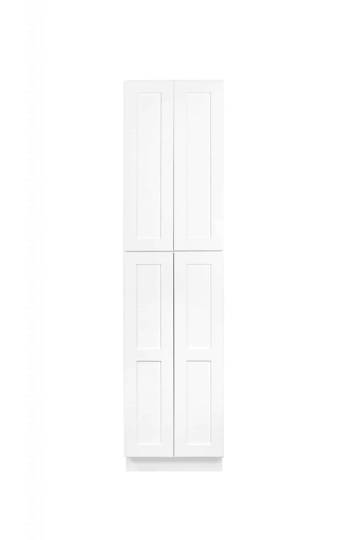 24″ Pantry / Utility White Shaker Cabinet